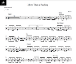 More Than a Feeling Boston Full Drum Transcription / Drum Sheet Music Drum Sheet MX