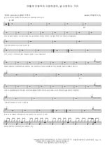 How Can I Love the Breakup, I Love You (어떻게 이별까지 사랑하겠어, 널 사랑하는 거지) AKMU (악동뮤지션) Full Drum Transcription / Drum Sheet Music COPYDRUM