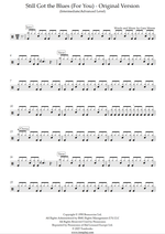 Still Got the Blues - Gary Moore drum sheet music