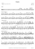 Oasis (Oasis) Kim Kyung Ho (김경호) Full Drum Transcription / Drum Sheet Music COPYDRUM