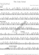The Jody Grind Horace Silver Quartet Full Drum Transcription / Drum Sheet Music COPYDRUM