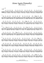 Alone Again (Naturally) - Gilbert O'Sullivan drum sheet music