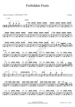 Forbidden Fruits Casiopea (カシオペア) Full Drum Transcription / Drum Sheet Music COPYDRUM