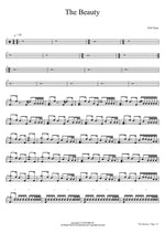 The Beauty Neil Zaza Full Drum Transcription / Drum Sheet Music COPYDRUM
