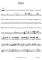 Dalligi (달리기) "Running" - Go Yoon Jung (고윤정) drum sheet music