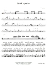 Manhã de Carnaval (Black Orpheus) Luiz Bonfá Full Drum Transcription / Drum Sheet Music COPYDRUM