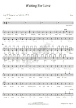 Waiting for Love Avicii Full Drum Transcription / Drum Sheet Music COPYDRUM
