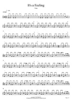 It's a Feeling Toto Full Drum Transcription / Drum Sheet Music COPYDRUM