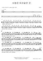 Love Is Like Glass (사랑은 유리같은 것) Won Junhee (원준희) Full Drum Transcription / Drum Sheet Music COPYDRUM