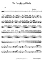 The Dark Eternal Night Dream Theater Full Drum Transcription / Drum Sheet Music COPYDRUM
