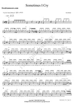 Sometimes I Cry Eric Benet Full Drum Transcription / Drum Sheet Music COPYDRUM