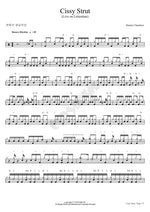 Cissy Strut (Live on Letterman 2011) Dennis Chambers Full Drum Transcription / Drum Sheet Music COPYDRUM