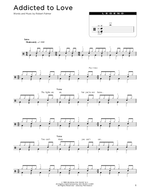 Addicted to Love - Robert Palmer drum sheet music