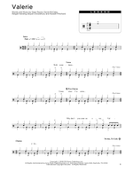 Valerie - Amy Winehouse drum sheet music