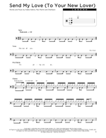 Send My Love (To Your New Lover) - Adele drum sheet music