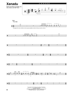 Xanadu - Rush drum sheet music