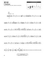 2112: I. Overture - Rush drum sheet music