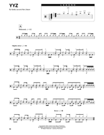 YYZ - Rush drum sheet music