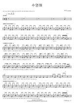 Swim (수영해) Youra (유라) Full Drum Transcription / Drum Sheet Music COPYDRUM
