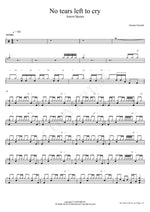 No Tears Left to Cry (Aaron Spears Drumeo Performance) Ariana Grande Full Drum Transcription / Drum Sheet Music COPYDRUM