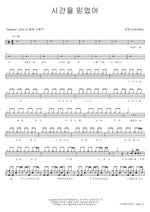 I Believed in Time (시간을 믿었어) YOUNHA (윤하) Full Drum Transcription / Drum Sheet Music COPYDRUM