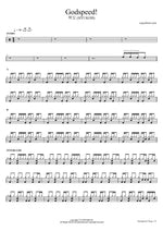 Godspeed! - Hyukoh (혁오) drum sheet music