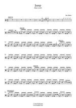 Jump - Van Halen drum sheet music