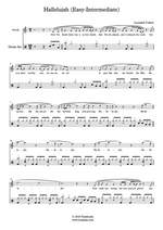Hallelujah - Leonard Cohen drum sheet music