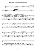 Hallelujah - Leonard Cohen drum sheet music