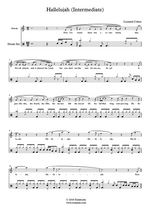 Hallelujah - Leonard Cohen drum sheet music
