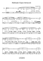Hallelujah - Leonard Cohen drum sheet music