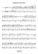 Hallelujah - Leonard Cohen drum sheet music