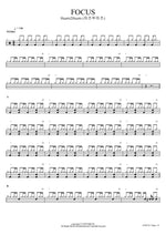 Focus - Hearts2hearts (하츠투하츠) drum sheet music