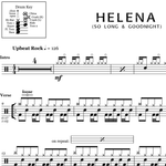 Helena My Chemical Romance Full Drum Transcription / Drum Sheet Music OnlineDrummer.com