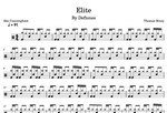 Elite Deftones Full Drum Transcription / Drum Sheet Music Thomas Riney