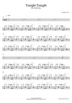 Tonight Tonight - Hot Chelle Rae drum sheet music