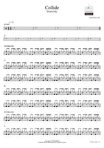 Collide - Howie Day drum sheet music