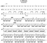 Lithium Evanescence Full Drum Transcription / Drum Sheet Music Cyril Mayer