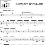 (I Just) Died in Your Arms Cutting Crew Full Drum Transcription / Drum Sheet Music OnlineDrummer.com