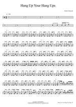Hang Up Your Hang Ups Herbie Hancock Full Drum Transcription / Drum Sheet Music COPYDRUM