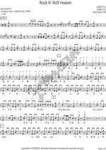 Rock N' Roll Heaven Jesus Band (지저스 밴드) Full Drum Transcription / Drum Sheet Music COPYDRUM