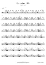 December 25th Charlie Puth Full Drum Transcription / Drum Sheet Music COPYDRUM