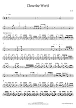 Close the World (Close the World) Chohee (초희) Full Drum Transcription / Drum Sheet Music COPYDRUM