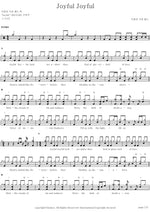 Joyful Joyful (Joyful Joyful) Lee Hanjin Mission Band (이한진 미션 밴드) Full Drum Transcription / Drum Sheet Music COPYDRUM