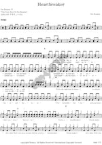 Heartbreaker Pat Benatar Full Drum Transcription / Drum Sheet Music COPYDRUM