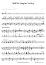 Wolf In Sheeps Clothing Set It Off Full Drum Transcription / Drum Sheet Music COPYDRUM