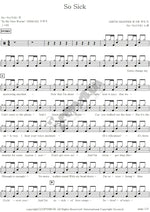 So Sick Ne Yo Full Drum Transcription / Drum Sheet Music COPYDRUM