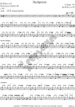 Hardgroove RH Factor Full Drum Transcription / Drum Sheet Music COPYDRUM
