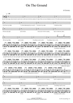 On The Ground (On The Ground) Rosé (로제) Full Drum Transcription / Drum Sheet Music COPYDRUM