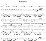Runaway Linkin Park Full Drum Transcription / Drum Sheet Music Cyril Mayer